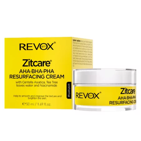 REVOX B77 ZITCARE AHA.BHA.PHA. RESURFACING CREAM, 50ML
