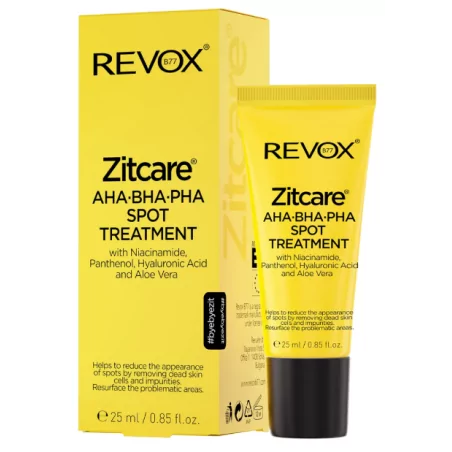REVOX B77 ZITCARE AHA.BHA.PHA. SPOT TREATMENT, 25ML