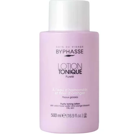 BYPHASSE - LOTION TONIQUE PURETÉ À L'EAU D'HAMAMÉLIS ET FLEUR D'ORANGER - 500ML