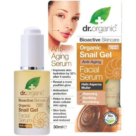DR. ORGANIC SERUM ANTI AGE AU GEL D’ESCARGOT 30ML
