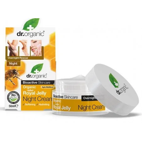 DR. ORGANIC CRÈME DE NUIT À BASE DE LA GELÉE ROYALE 50 ML