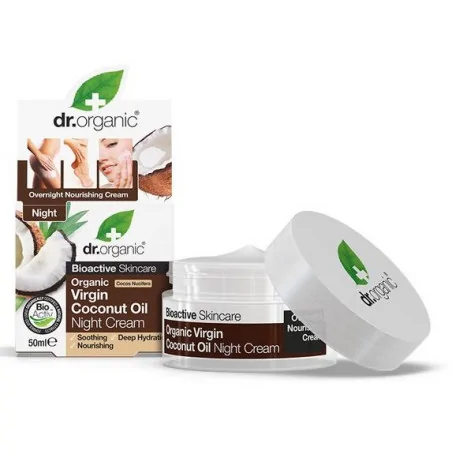 DR. ORGANIC CRÈME DE NUIT À BASE DE COCO 50 ML