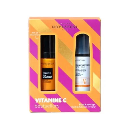 NOVEXPERT COFFRET BOOSTER VITAMINE C + MINI MOUSSE