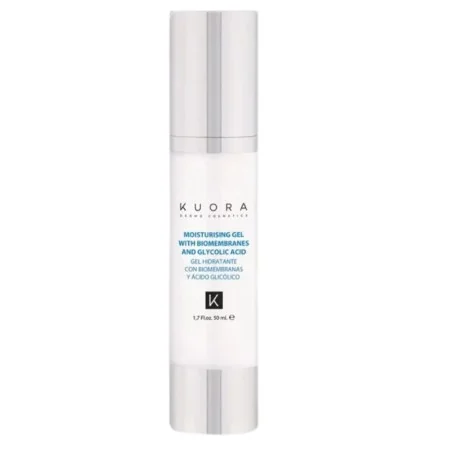 KUORA GEL HYDRATANT AUX BIOMEMBRANES ET A L’ACIDE GLYCOLIQUE SPF10 50ML