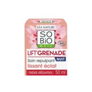 SO BIO SOIN DE NUIT REPULPANT LISSANT ÉCLAT 50ML