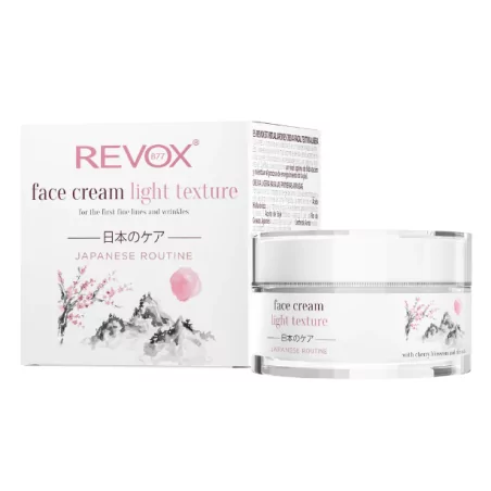 REVOX B77 JAPANESE RITUAL FACE CREAM LIGHT TEXTURE 50ML