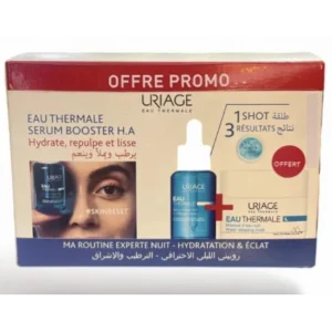 URIAGE EAU THERMALE SÉRUM BOOSTER H.A 30ML + MASQUE DE NUIT 50ML OFFERT