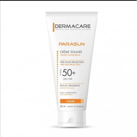 DERMACARE PARASUN CRÈME SOLAIRE SPF 50+ TEINTÉE 50 ML