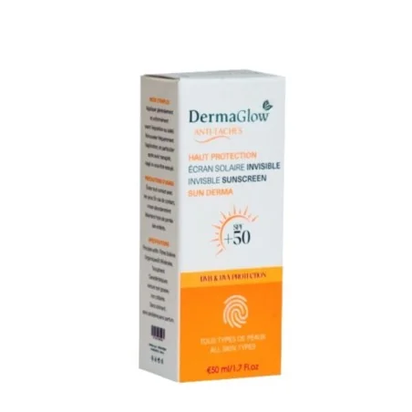 DERMAGLOW SUN DERMA ECRAN INVISIBLE SPF50+ 50ML