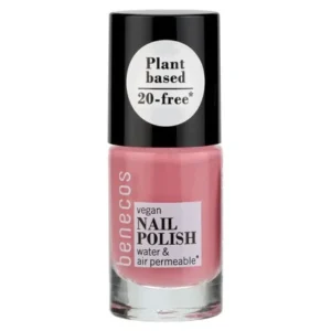 BENECOS NAIL POLISH - BUBBLE GUM - PERMÉABLE À L'EAU ET À L'OXYGÈNE 5ML