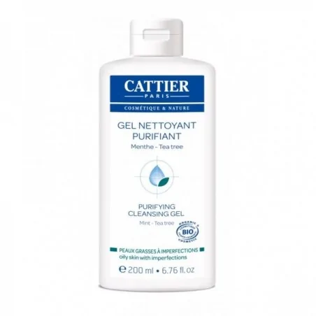 CATTIER GEL NETTOYANT PURIFIANT 200 ML