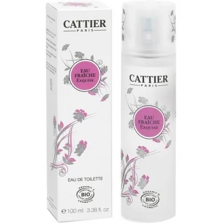 CATTIER EAU FRAICHE EXQUISE - VAPORISATEUR 100ML