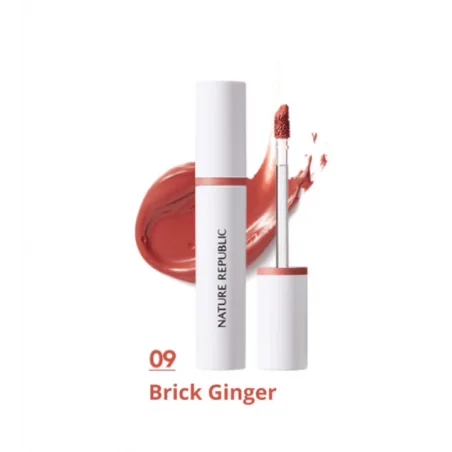NATURE REPUBLIC BYFLOWER TRIPLE MOUSSE TINT 09 BRICK GINGER MOUSSE