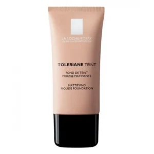 LA ROCHE-POSAY TOLERIANE FOND DE TEINT MOUSSE 30ML TEINT MATIFIÉ 02 BEIGE CLAIR