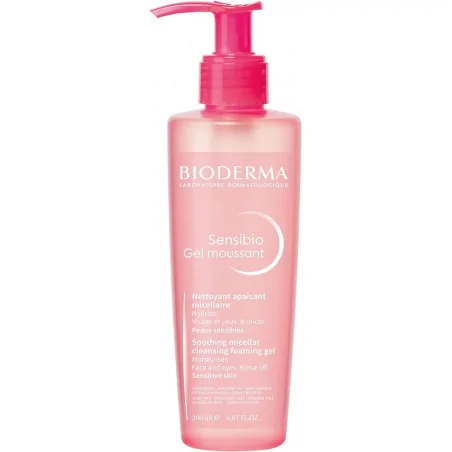 BIODERMA SENSIBIO GEL MOUSSANT NETTOYANT DOUCEUR PEAUX SENSIBLES 200 ML
