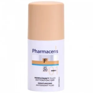 PHARMACERIS FOND DE TEINT FLUIDE HYDRATANT SPF20 01 IVOIRE 30ML