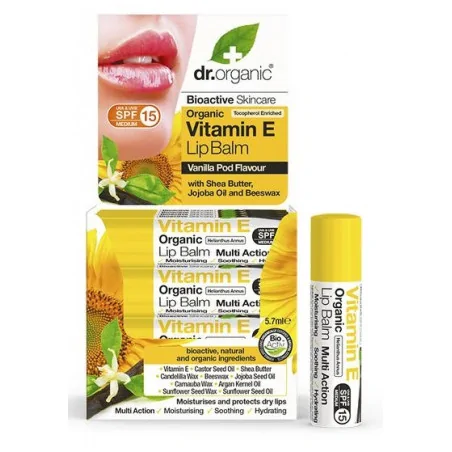 DR.ORGANIC BAUME À LÈVRES À LA VITAMINE E 5,7ML