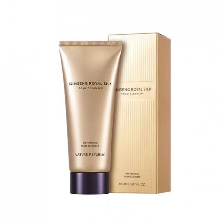 NATURE REPUBLIC GINSENG ROYAL SILK FOAM CLEANSER 150ML