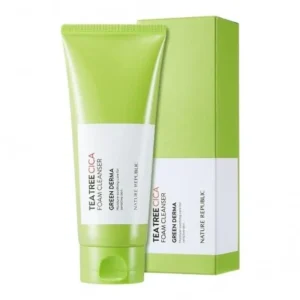 NATURE REPUBLIC GREEN DERMA TEA TREE CICA FOAM CLEANSER 150ML