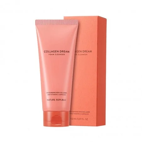 NATURE REPUBLIC NETTOYANT MOUSSE COLLAGEN 150ML