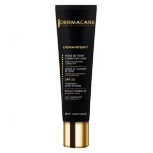 DERMACARE DERMATEINT FOND DE TEINT CORRECTEUR FLUIDE BEIGE CLAIR N°10 – 30 ML