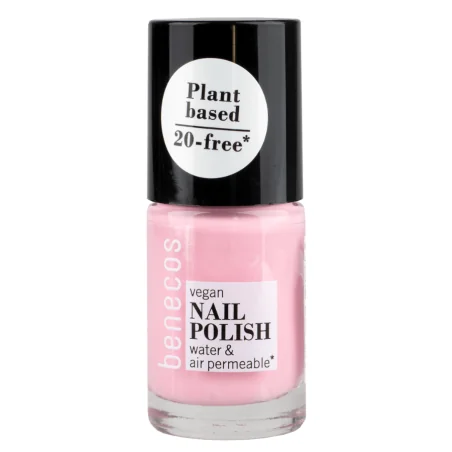 BENECOS NAIL POLISH - COTTON CANDY - PERMÉABLE À L'EAU ET À L'OXYGÈNE 5ML