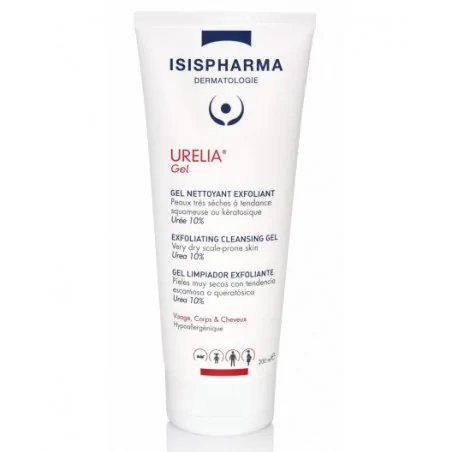 ISIS PHARMA URELIA GEL NETTOYANT EXFOLIANT 200 ML