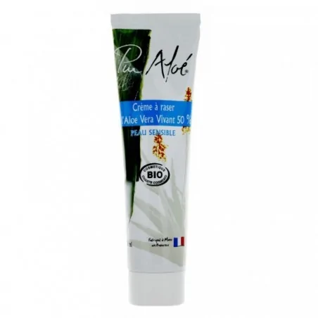 PUR ALOÉ CRÈME À RASER ALOÉ VERA NATIF 50% 100 ML