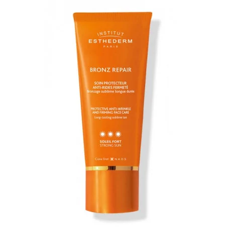 ESTHEDERM BRONZ REPAIR SOIN PROTECTEUR TEINTÉ ANTI-RIDES FERMETÉ SOLEIL FORT 50 ML