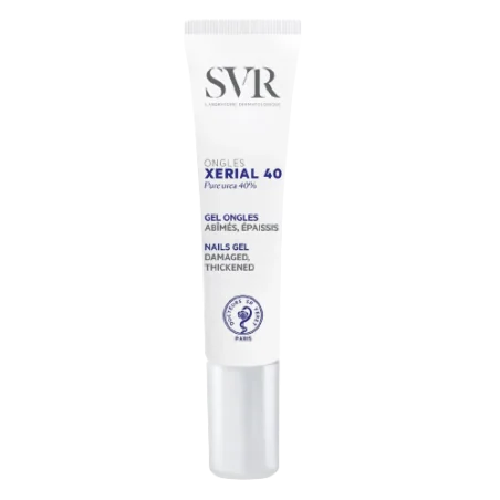 SVR XERIAL 40 ONGLES GEL 10ML ONGLES ABÎMÉS ET ÉPAISSIS