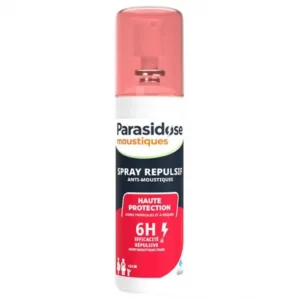 PARASIDOSE MOUSTIQUES PROTECTION CORPORELLE RÉPULSIF ZONES TROPICALES 100ML