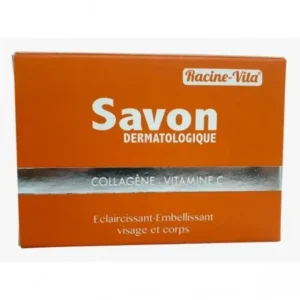 RACINE VITA SAVON DERMATOLOGIQUE ÉCLAIRCISSANT A LA COLLAGÈNE ET VITAMINE C
