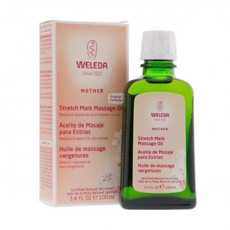 WELEDA HUILE DE MASSAGE VERGETURES BIO 100ML