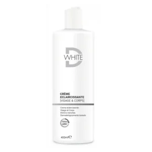 DWHITE CRÉME ECLAIRCISSANTE VISAGE ET CORPS 400ML