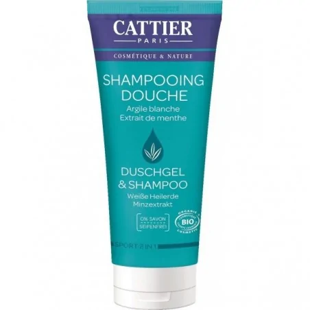 CATTIER GEL DOUCHE SPORT - CORPS ET CHEVEUX 200ML
