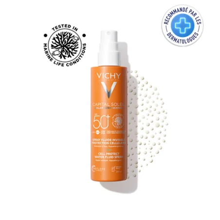 VICHY CAPITAL SOLEIL SPF50+ SPRAY FLUIDE INVISIBLE PROTECTION CELLULAIRE 200ML