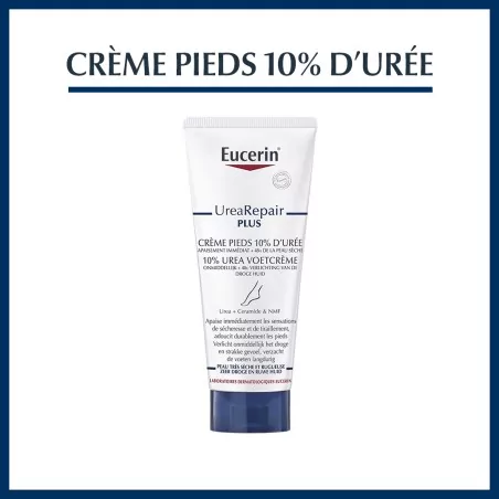 EUCERIN CRÈME PIEDS RÉPARATRICE, 10% URÉE 100ML