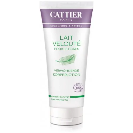 CATTIER LAIT VELOUTE POUR LE CORPS-PARFUM THE VERT 200ML