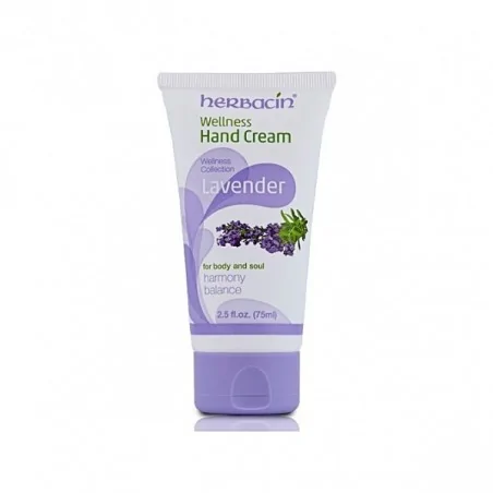 HERBACIN WELLNESS CRÈME MAINS LAVANDE TUBE DE 75 ML