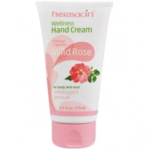 HERBACIN WELLNES ROSE SAUVAGE CRÈME MAINS TUBE DE 75 ML