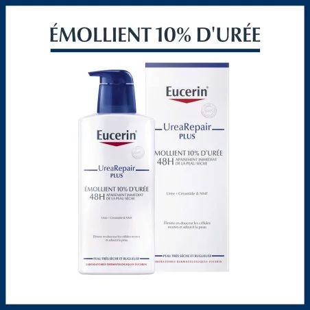 EUCERIN EMOLLIENT CORPS RÉPARATEUR 10% D'URÉE 250 ML