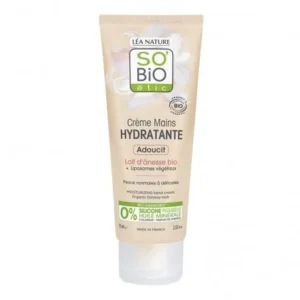 SO BIO CREME MAINS AU LAIT D’ÂNESSE 75 ML