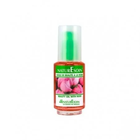 NATURE SOIN HUILE DE BEAUTÉ À LA ROSE 50ML