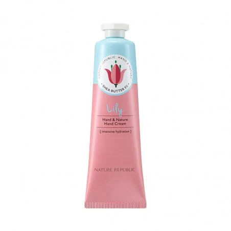 NATURE REPUBLIC HAND & NATURE LILY HAND CREAM 100ML