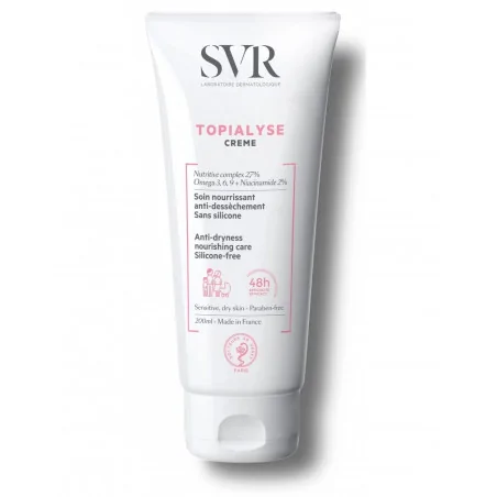 SVR TOPIALYSE CREME EMOLLIENTE 200ML PEAUX SÈCHES À TENDANCE ATOPIQUE