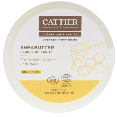 CATTIER BEURRE DE KARITE - MIEL 100G
