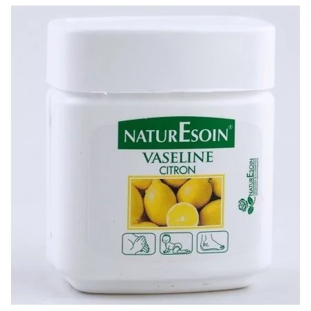 NATURE SOIN VASELINE CITRON EN POT 120 ML