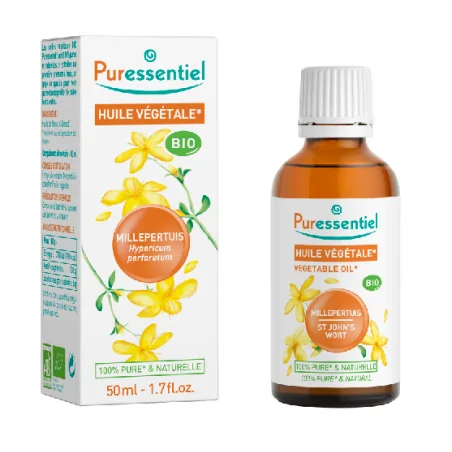 PURESSENTIEL HUILE VÉGÉTALE MILLEPERTUIS BIO 50ML