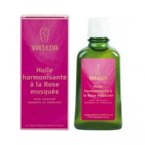 WELEDA HUILE HARMONISANTE À LA ROSE MUSQUÉE BIO 100ML