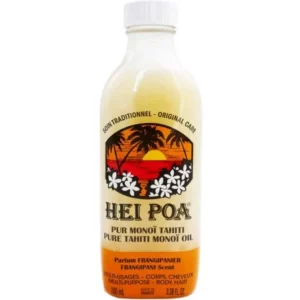 HEI POA SOINS TRADITIONNELES MULTI-USAGE PUR MONOÏ TAHITI PARF FRANGIPANIER 100ML